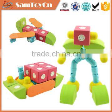 37PCS EVA magnetic building block game for children