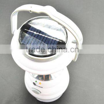 2015 new USB charging tent lamps with solar panel rechargeable high power camping lights