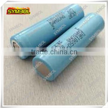 Electric bike 18650 lithium battery 2500mAh 30A from Samsung 25R