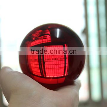 Wholesale red glass crystal ball spheres