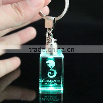 Beautiful crystal Led keychain on sale