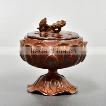 Beautiful and Luxury lotus statues Incense burner at Cost-effective , small lot order available