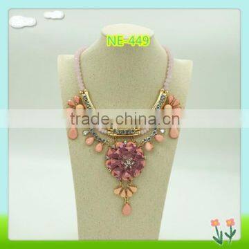 2015 fashional new necklace design for ladies