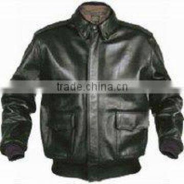 DL-1655 Leather Fashion Jacket, Leather Winter Jacket