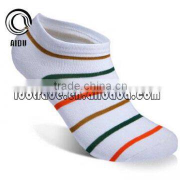 Colorful Stripe Heated Custom Design Cartoon Tube Sock Slipper Socks