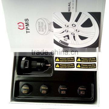 For bus and truck universal wireless external DIY TPMS