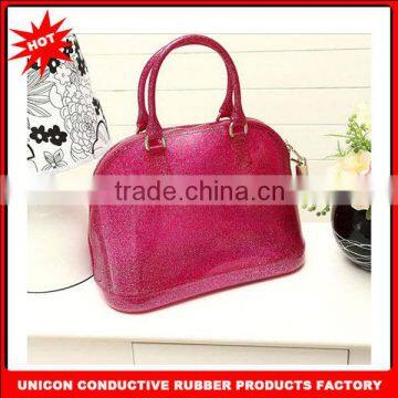 2013 Latest Design Jelly Candy Color Silicone Bag