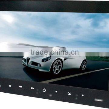 9" Car Headrest Monitor Lcd Monitor With Dvd Player