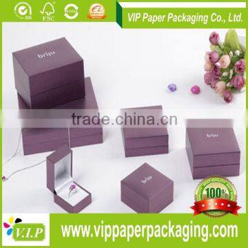 CUSTOM SIMPLE KRAFT PAPER JEWELRY BOX/ KRAFT BROWN SQUARE CARDBOARD JEWELLERY BOXES FOR JEWELLERY HOT SALE