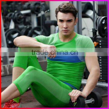 Soft Quick Dry Gym wear, Men sport Gym Clothing Fitness Wear