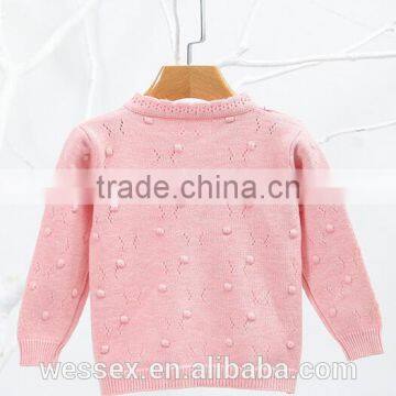 New Design Cardigan Computer Knitted Sweater for Big Girls photo-2