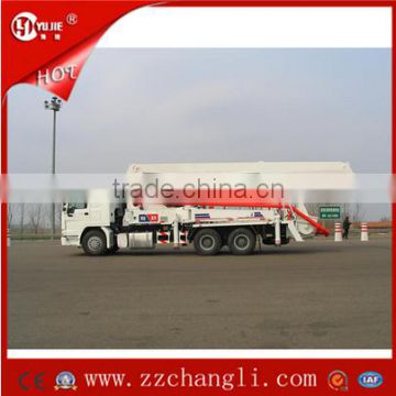 JH5025 25m DONGFENG Small Truck Mounted Cement Pump, popular sale truck mounted pump