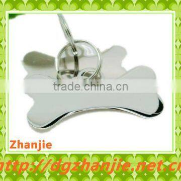 New design polishing blank dog bone pendant