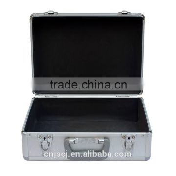 with various color made in China hot sale silver aluminum portable tool case