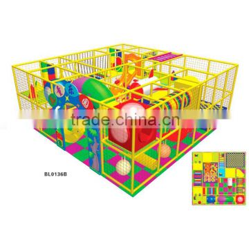 2016 new design cheap indoor playground equipment set