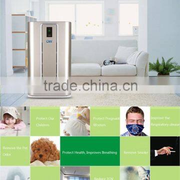 Smart Design Health Care Supply Air Cleaner, Olans HEPA Home Air Purifier With Dust Sensor, Light Sensor, PM 2.5 Display photo-3