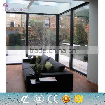 Simple design Powder Coated Aluminum fixed Window