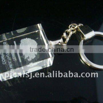 Hot Sale Crystal Promotional Led Keychain For Small Gifts