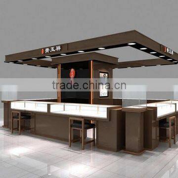 BSL955 gold/silver /Jewelry display stand security showcase