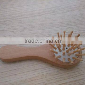 Chinatop 2016 small protable travel wooden hair brush