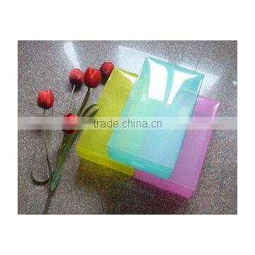 clear plastic color shoe box with handle