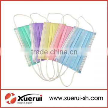 Surgical disposable non-woven face mask