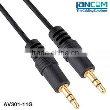 factory stereo cable 3.5mm M/M Gold plated