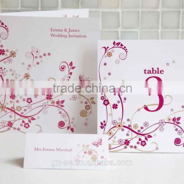 Elegant wedding invitation cards, custom made cards,printed cards