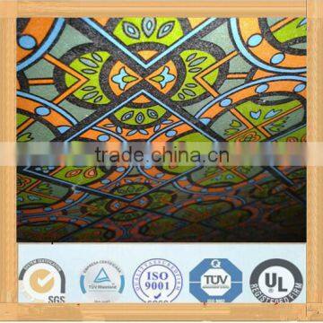 Cheapest Price Somalia market Paper Straw Board/Flower Design Paper Overlaid Plywood email:leigh@qdgoldluck.com