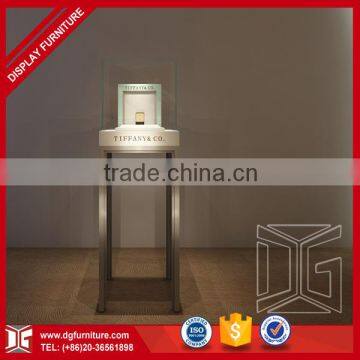 Commercial Modern Stainless Steel Glass Display Cabinet and Showcase For Jewelry shop