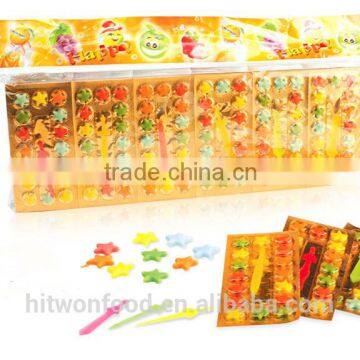 Hitwon sword star candy pressed candy fruit tablet candy with toy