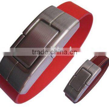 USB Bracelet,wristband usb,leather usb U-310