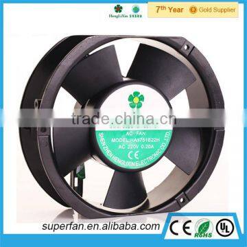172*150*51mm 220V Capacitor Start Motor High Temperature AC Axial Fan