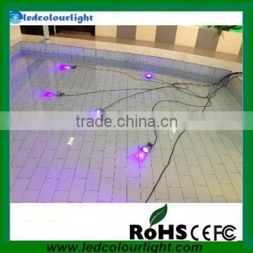 hight quality ledcolourligth Aluminum body DMX LED RGB underwater pool light