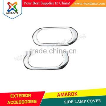 VW AMAROK SIDE LAMP COVER ABS CHROME CAR ACCESSORIES