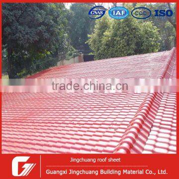 ASA Synthetic Resin Plastic Building Roofing Material