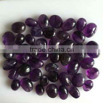 Natural Amethyst Quartz Tumble Purple Lot Translucent Opaque Untreated Loose Gemstone