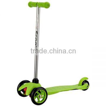 Mini Micro scooter, three-wheel kick scooter foot scooter, two front wheels kid scooter