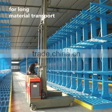 1.5ton electric side loading forklift narrow aisle forklift TD series for long material transport