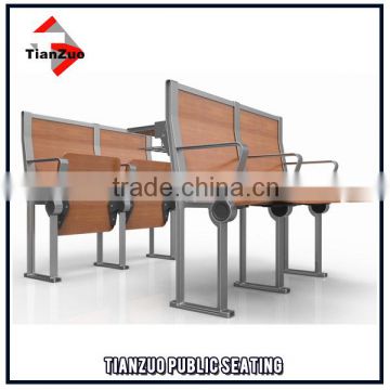 Tianzuo Aluminum Frame lecture hall chair with desk