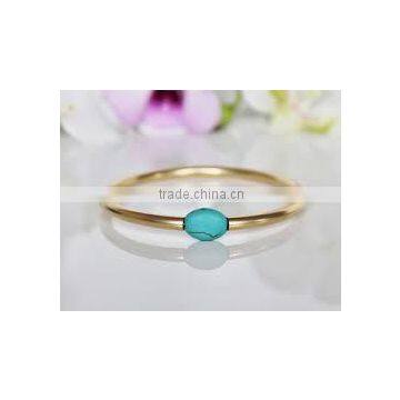 turquoise gemstone bangles