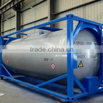 Mobile Diesel Oil Filling Container Frame Tank Station Made by Luqiang
