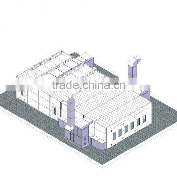 JF car repairing equipment bakery ovens for sale painting line