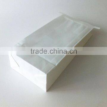 Brown Kraft Paper Coffee Bag With Tie and Window in Stock 90*60*260 photo-3