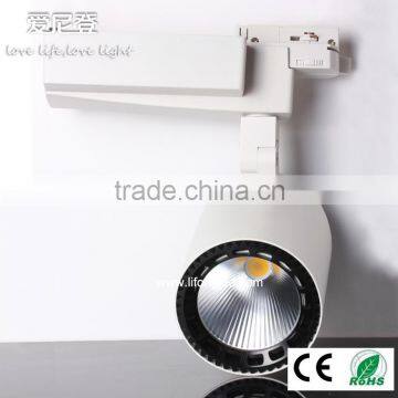 SAA C-tick certificate high bright 35W led track lighting white black housing