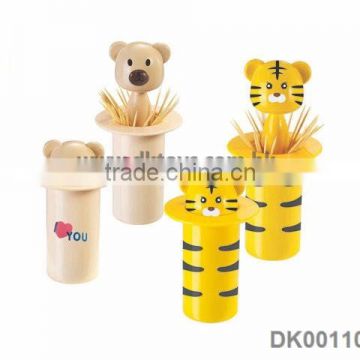 Promotional Plastic Automatic Animal Toothpicks