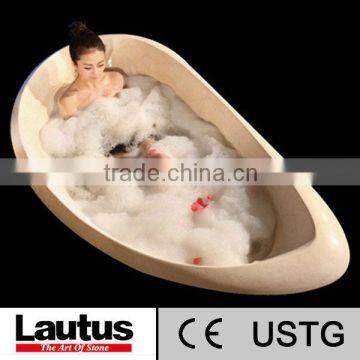 Marble bathtub best quality hand carved solid bathtub