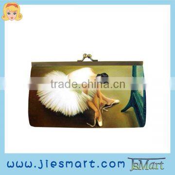 JSMART party bag custom design digital printing lady evening bag