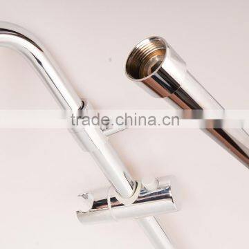 Elegant Wall Mounted Bathroom Shower Chrome Faucet photo-5