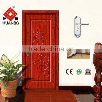 Latest deisgn interior mdf classical door laminated economic pvc shower doors